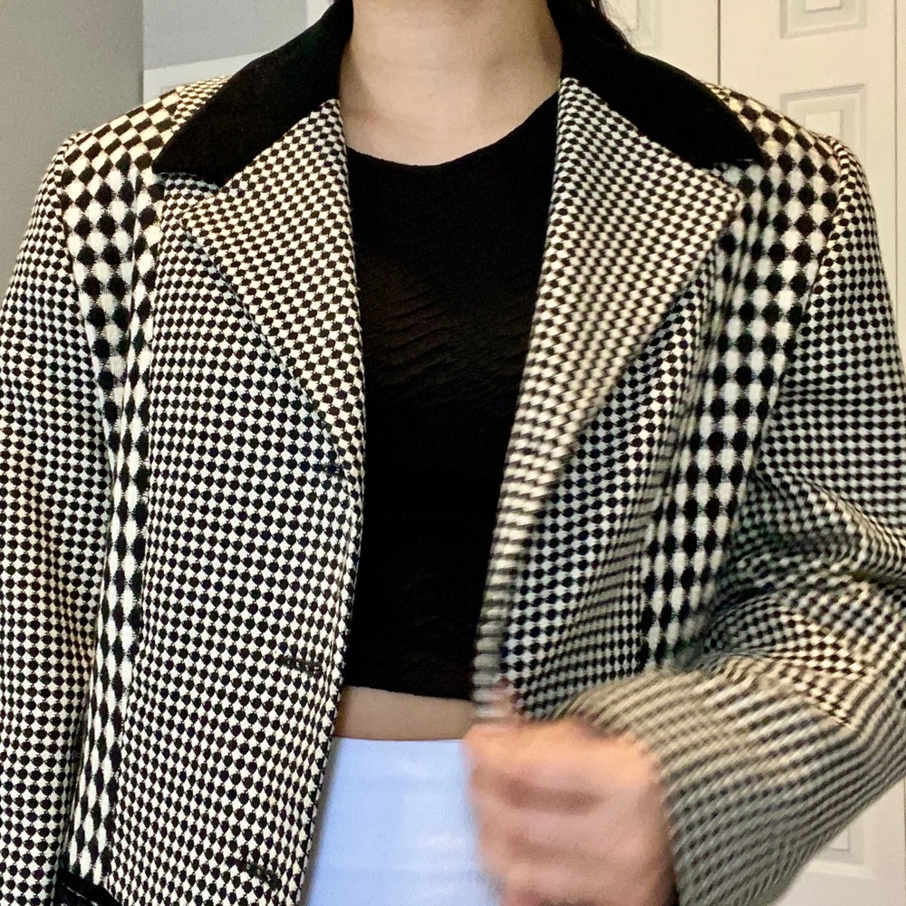 Patterned Blazer - image 3